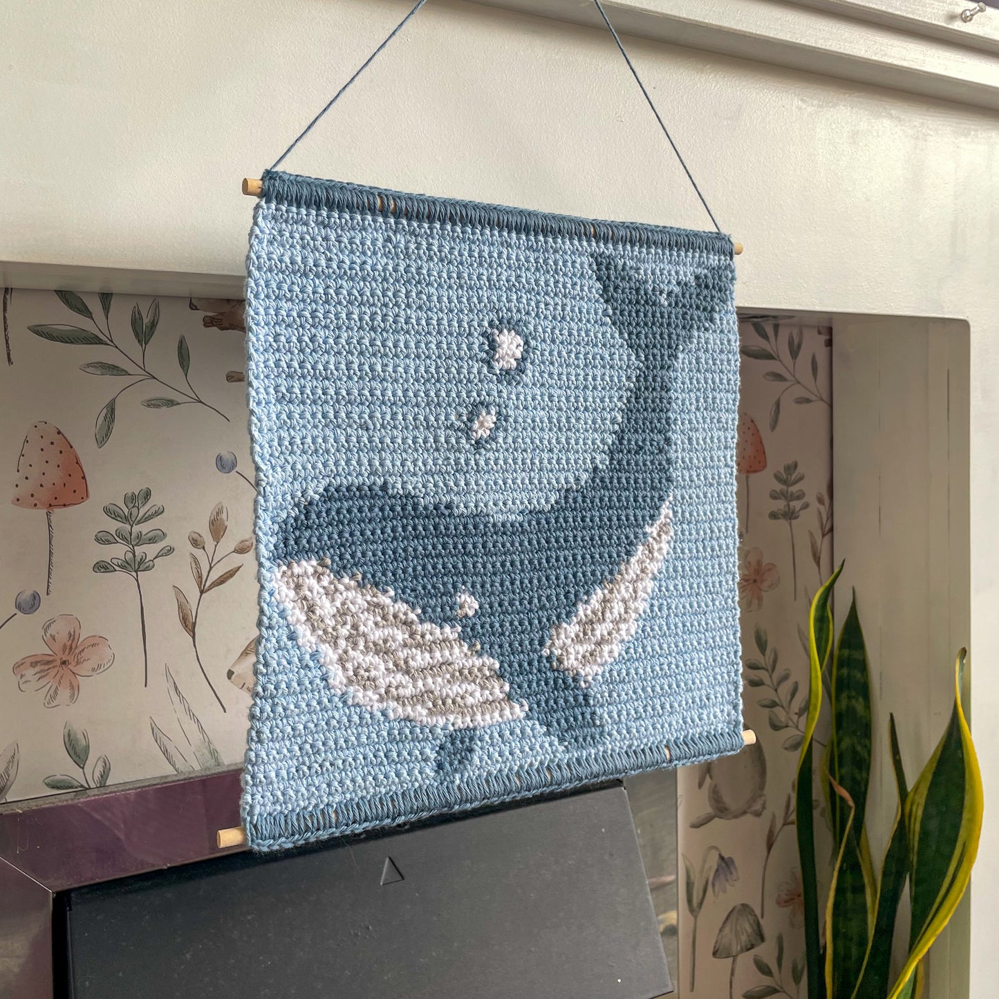 PDF | Crochet Whale Wall Hanging Pattern