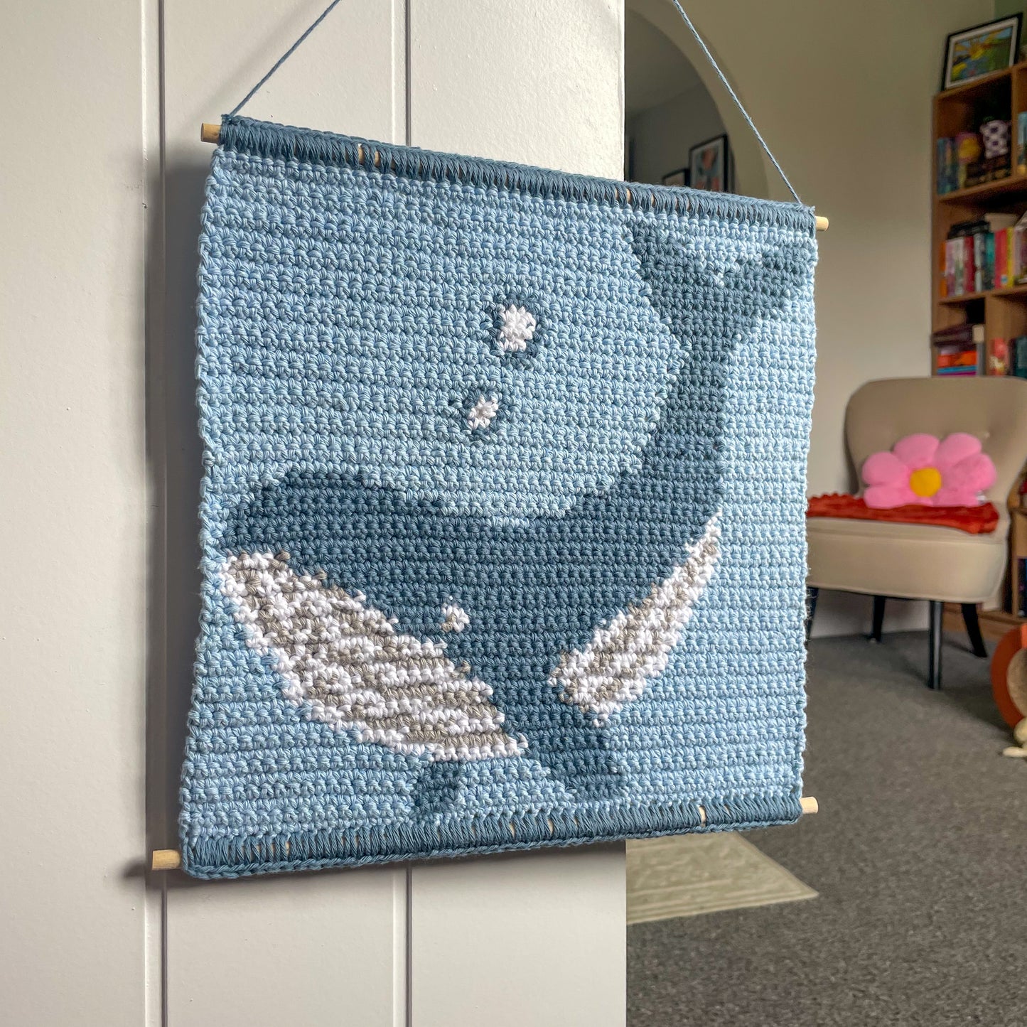 PDF | Crochet Whale Wall Hanging Pattern