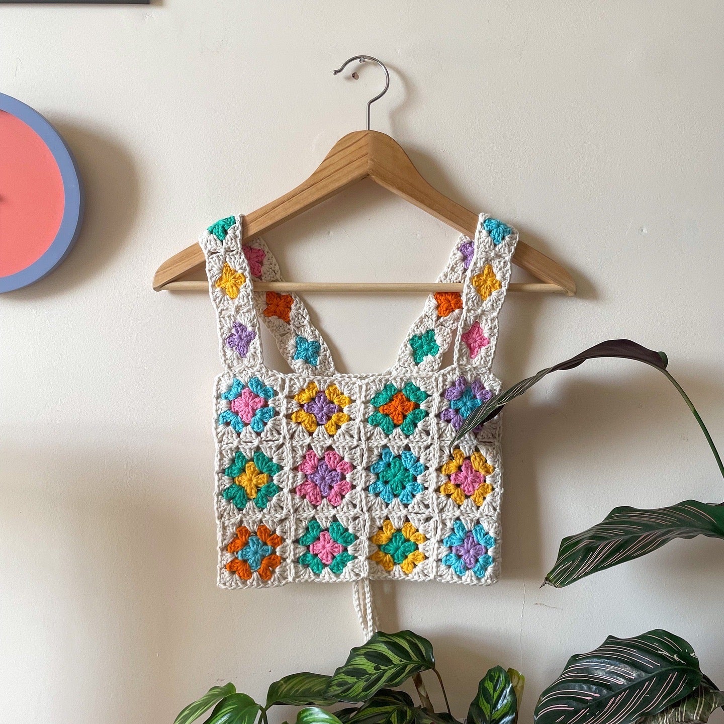 PDF | Crochet Granny Square Crop Top Pattern
