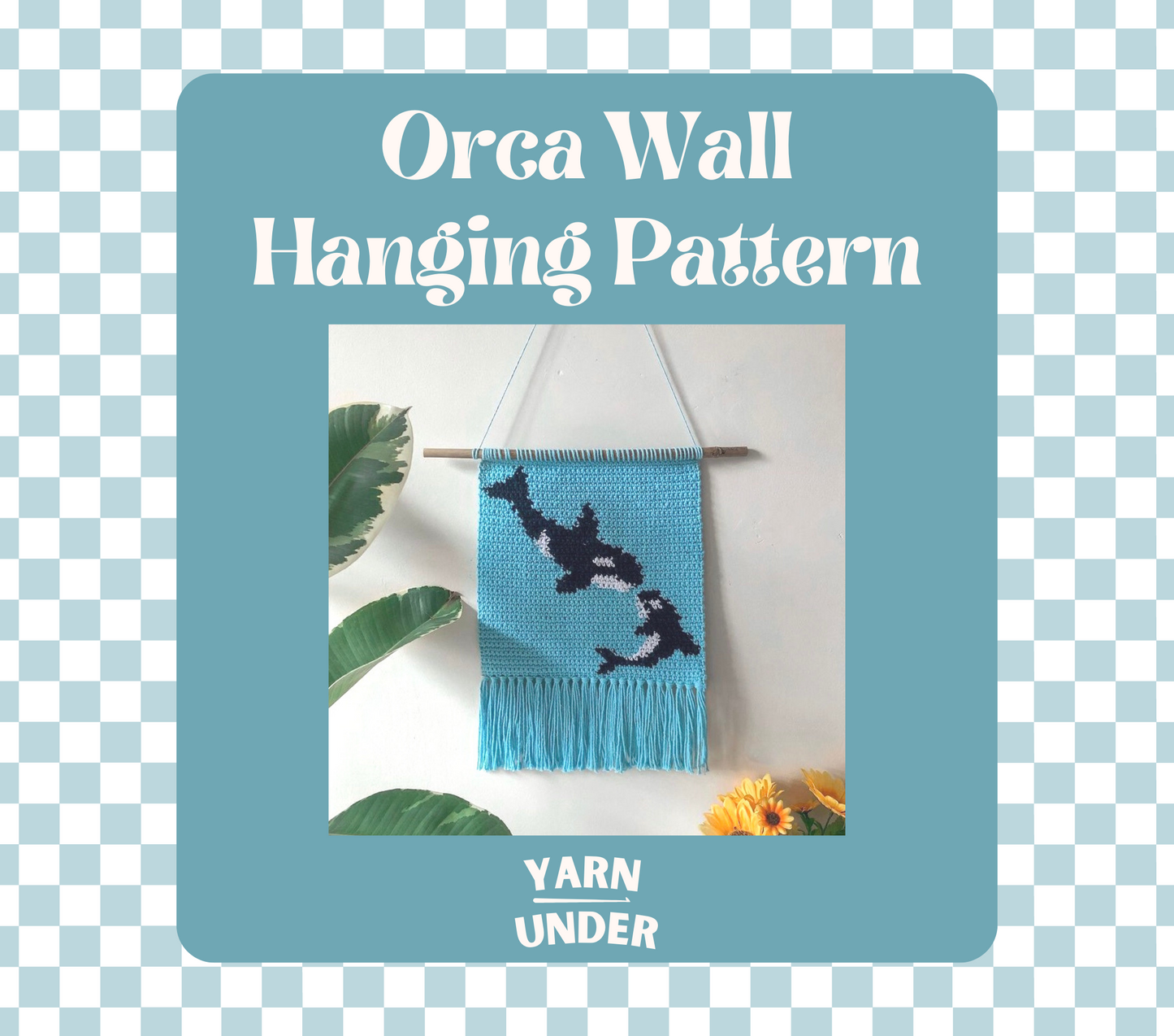 PDF | Crochet Orca Wall Hanging Pattern