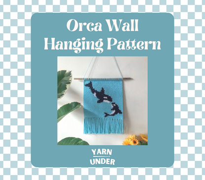 PDF | Crochet Orca Wall Hanging Pattern