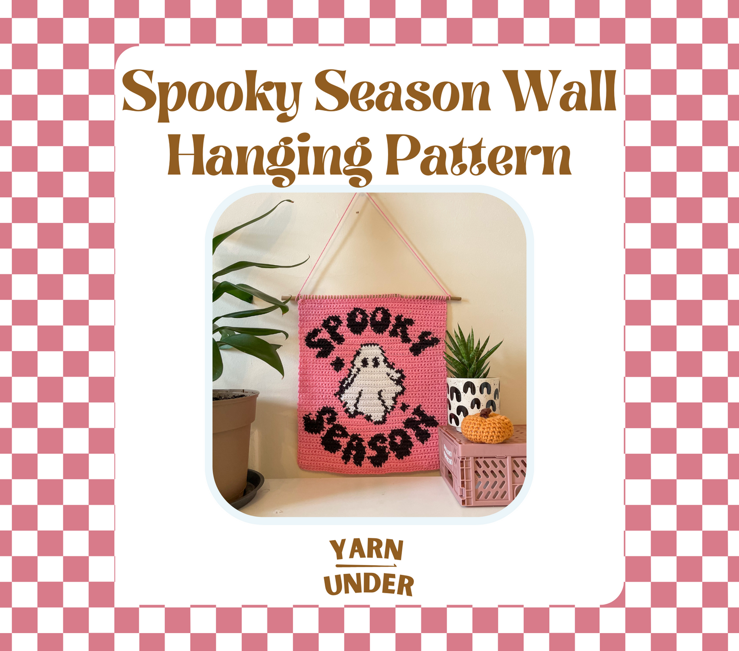 PDF | Crochet Spooky Season Wall Hanging Pattern