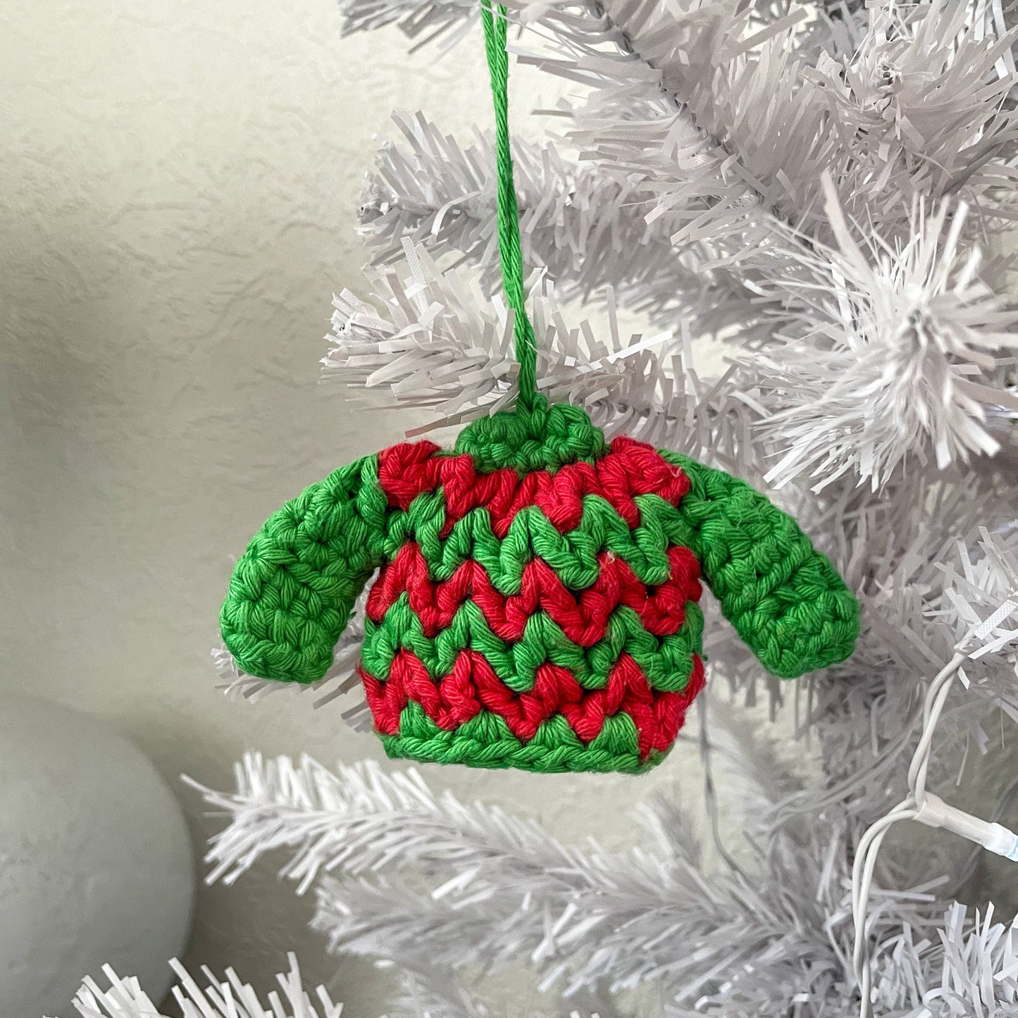 Crochet Christmas Jumper Ornament