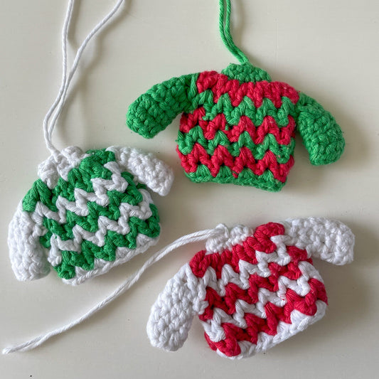 Crochet Christmas Jumper Ornament