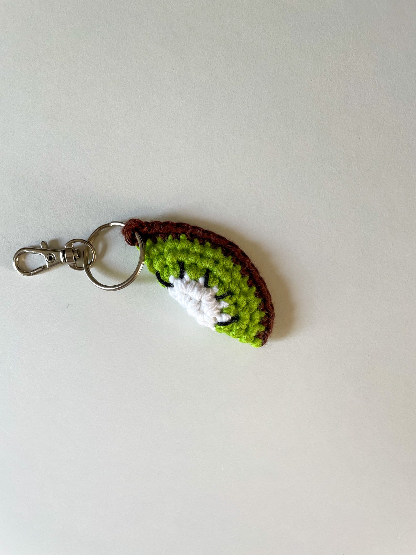 Kiwi Slice Keychain