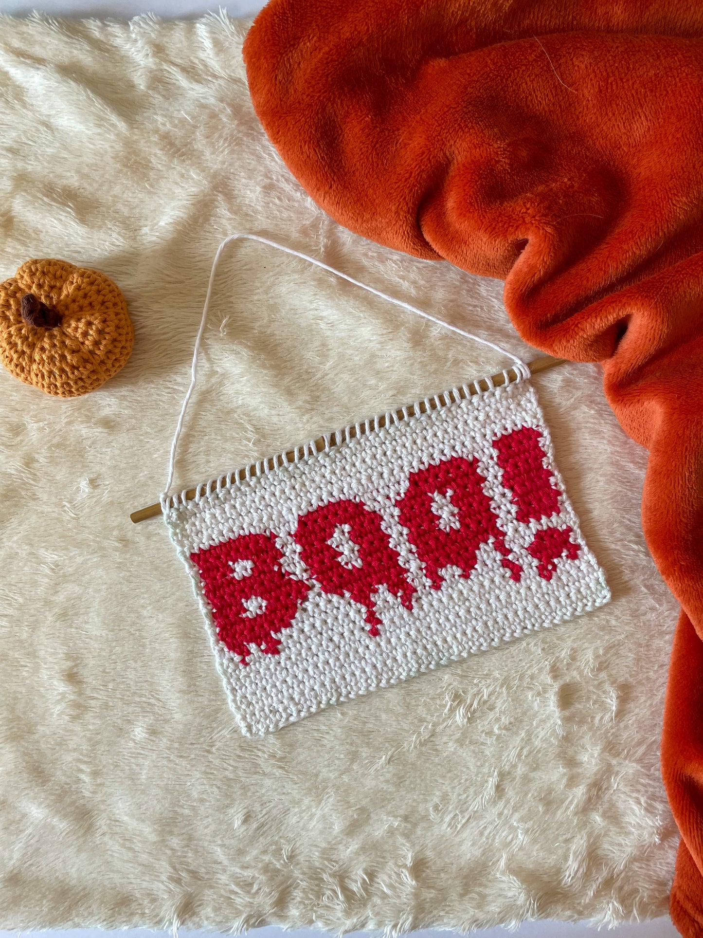 PDF | Crochet BOO Wall Hanging Pattern