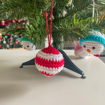 Crochet Christmas Tree Bauble