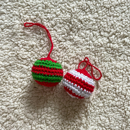 Crochet Christmas Tree Bauble