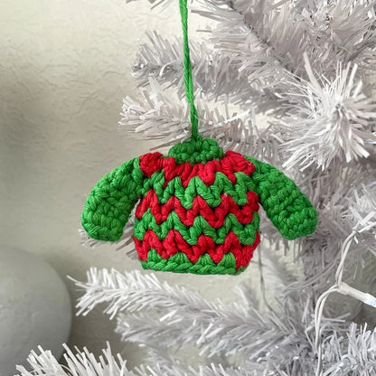 Crochet Christmas Jumper Ornament