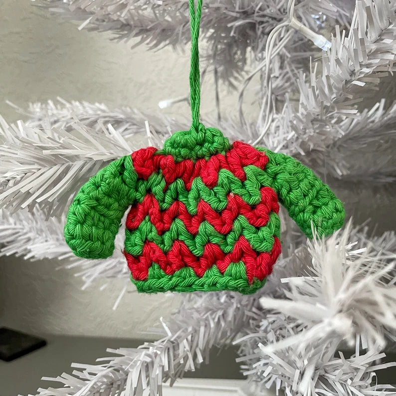 Crochet Christmas Jumper Ornament