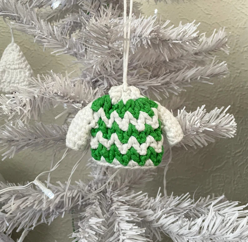 Crochet Christmas Jumper Ornament