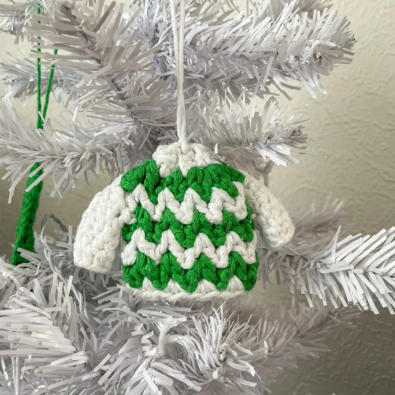 Crochet Christmas Jumper Ornament