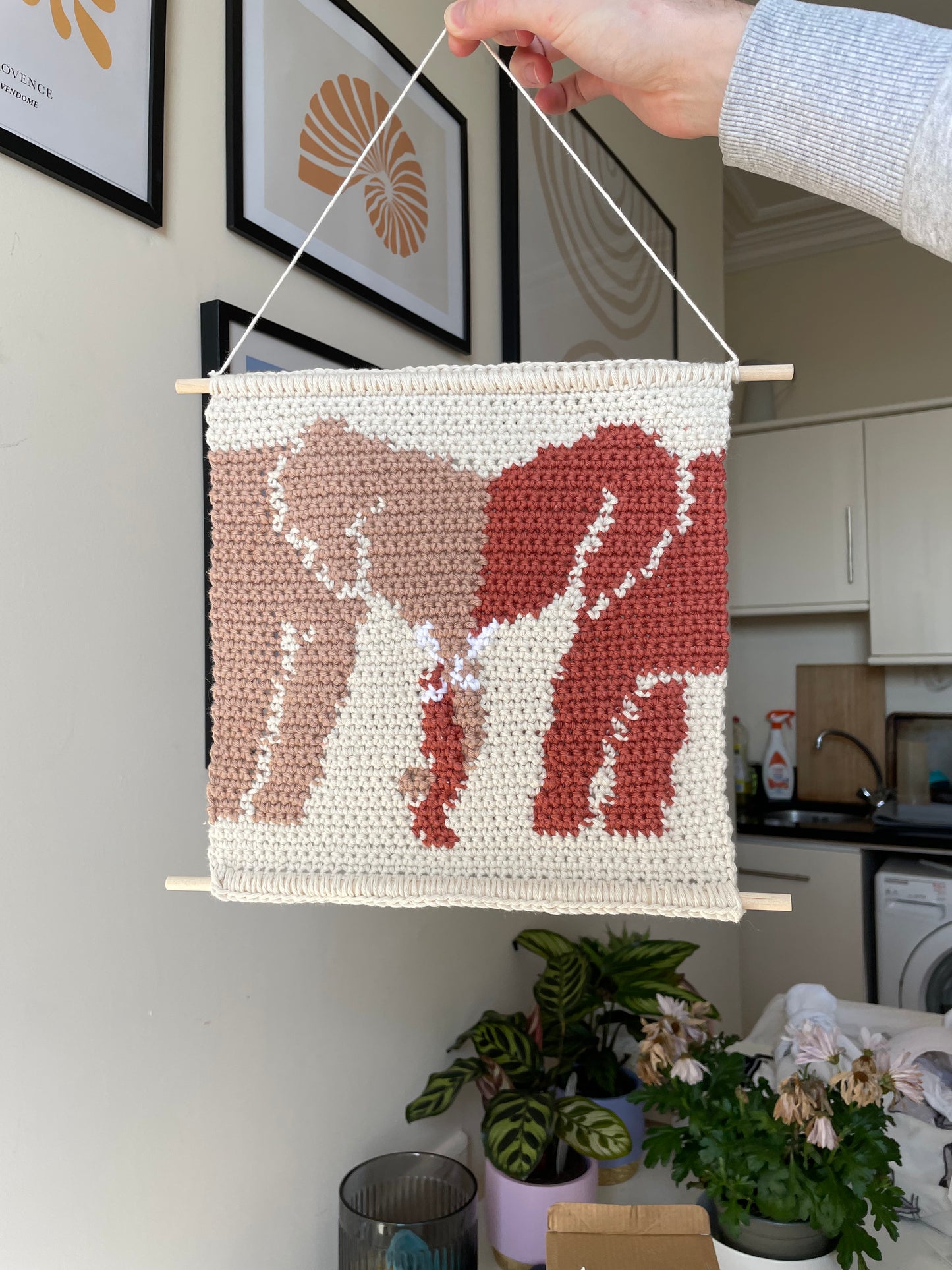 PDF | Crochet Elephant Wall Hanging Pattern