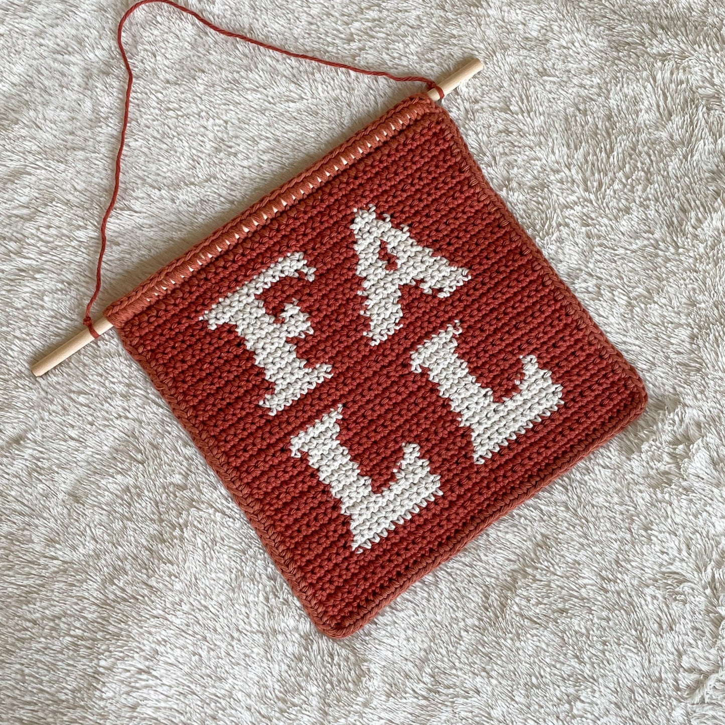 PDF | Crochet Fall Wall Hanging Pattern