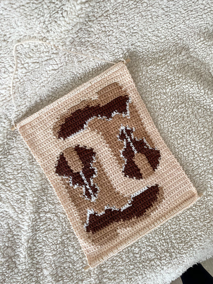 PDF | Crochet Cowboy Boots Wall Hanging Pattern