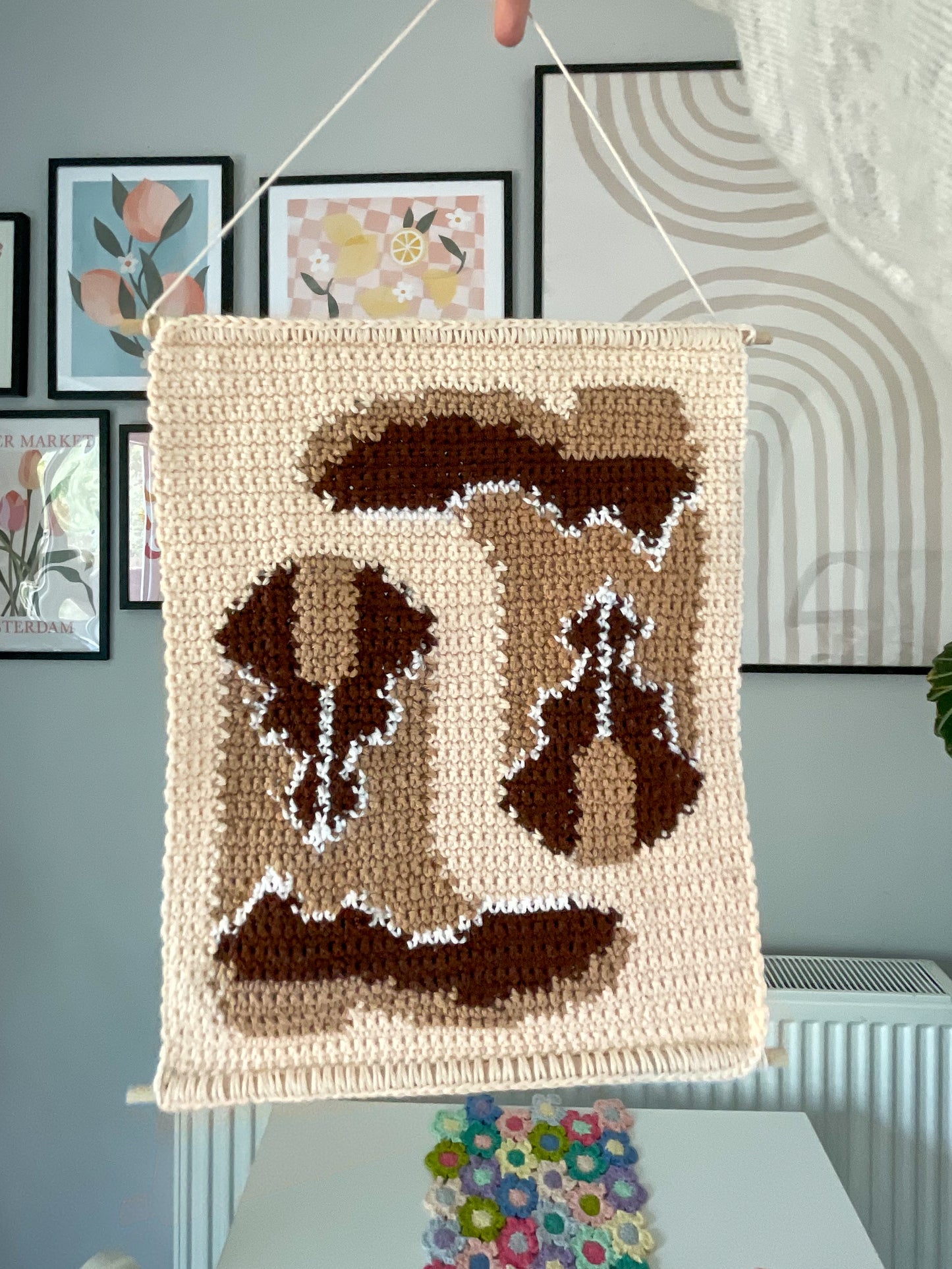 PDF | Crochet Cowboy Boots Wall Hanging Pattern