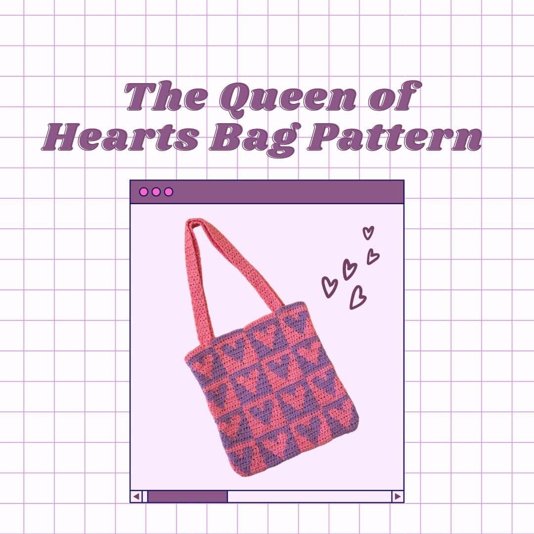 PDF | Queen of Hearts Tote Bag Pattern