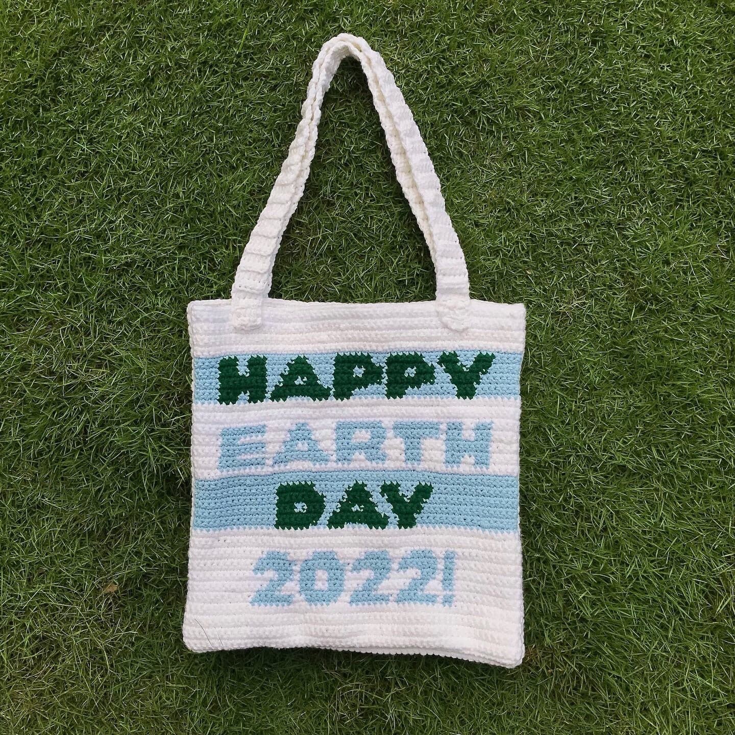 Earth Day Tote Bag Crochet Pattern