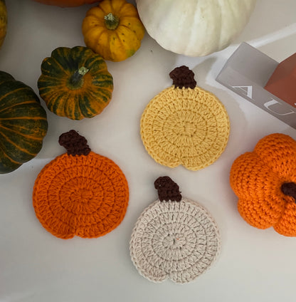 Custom Pumpkin Coasters